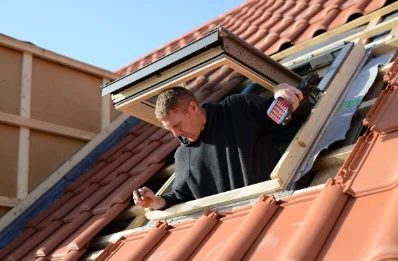 Pose de fenêtres de toit Velux à Barben